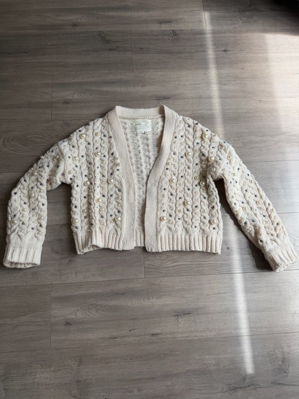 By Anthropologie Embellished Cardigan - one size